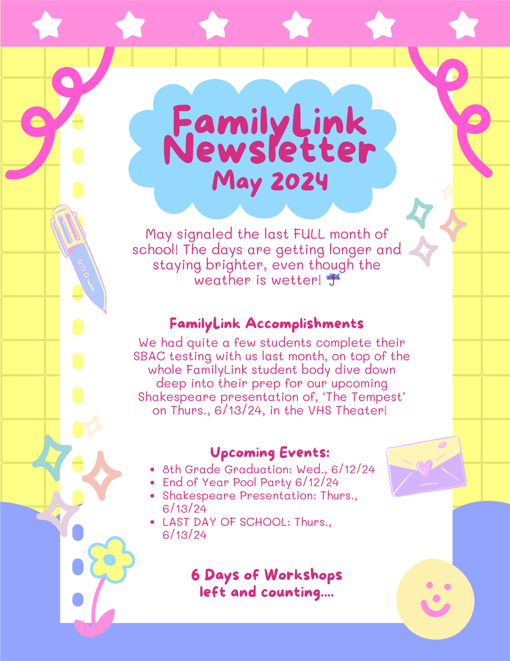 FamilyLink Newsletter May 2024